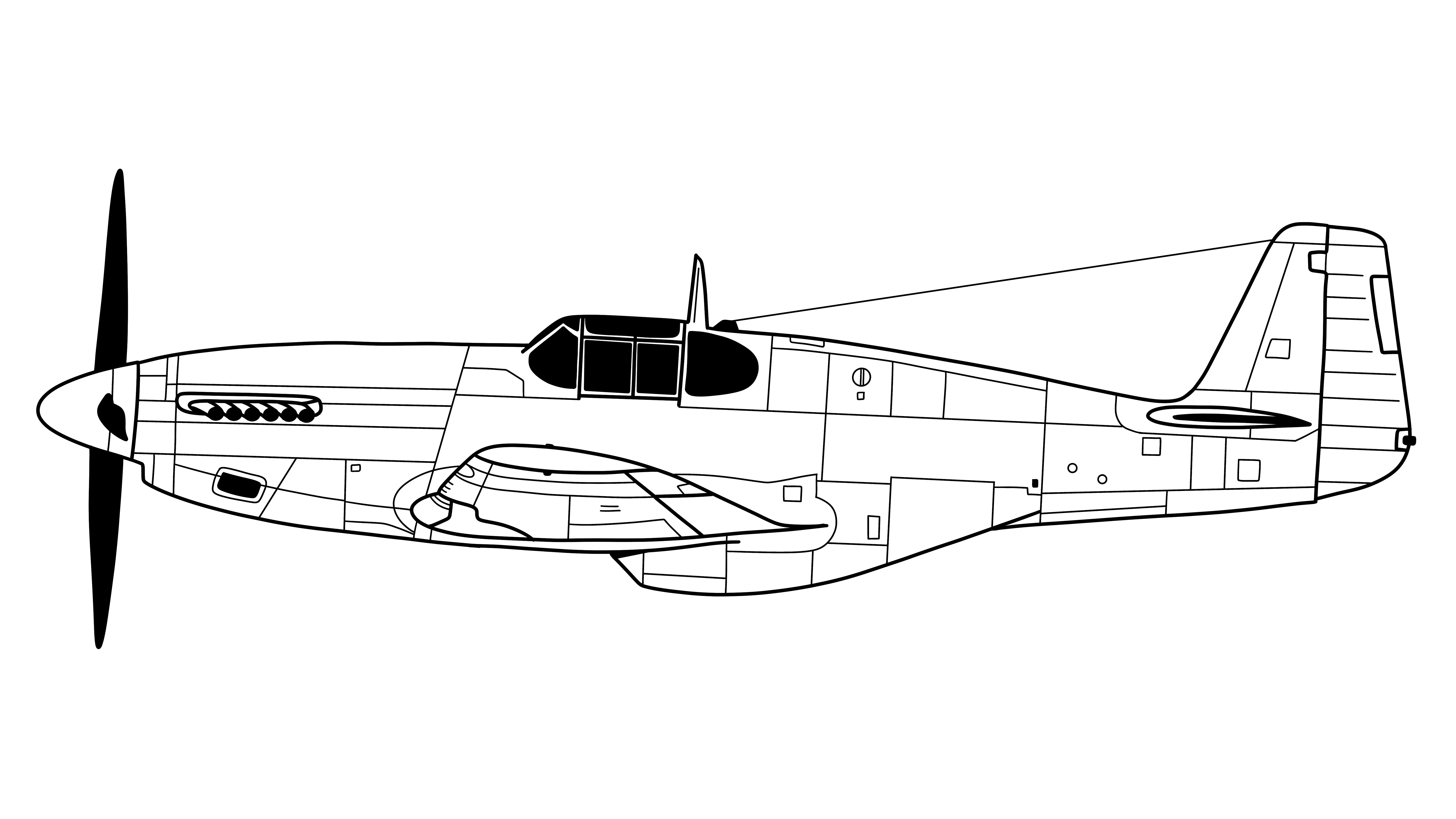 Раскраска самолет «Летающий гигант» формата А4 в высоком качестве