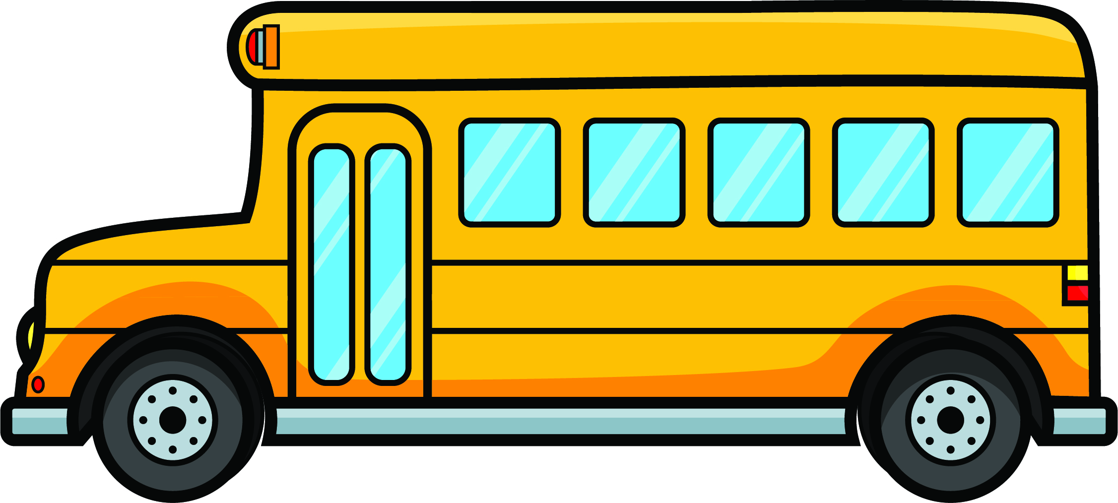 Раскраска пассажирский автобус формата А4 в высоком качестве